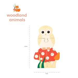 Woodland Owl Puzzle